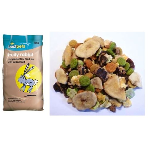 Bestpets Fruity Rabbit Feed Mix With Banana & Muesli ( )