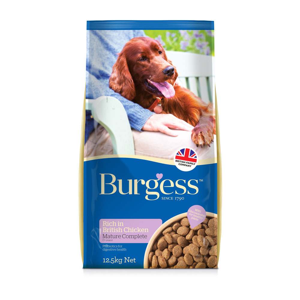 Burgess Mature Dog Rich In Chicken 7+ Year