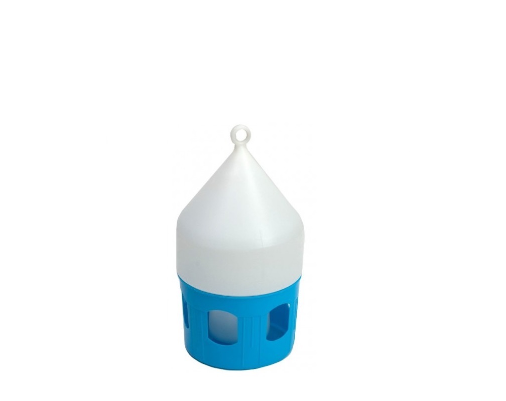 Dome Fountain Drinker Plus Ring For Racing Pigeons, Poultry Etc