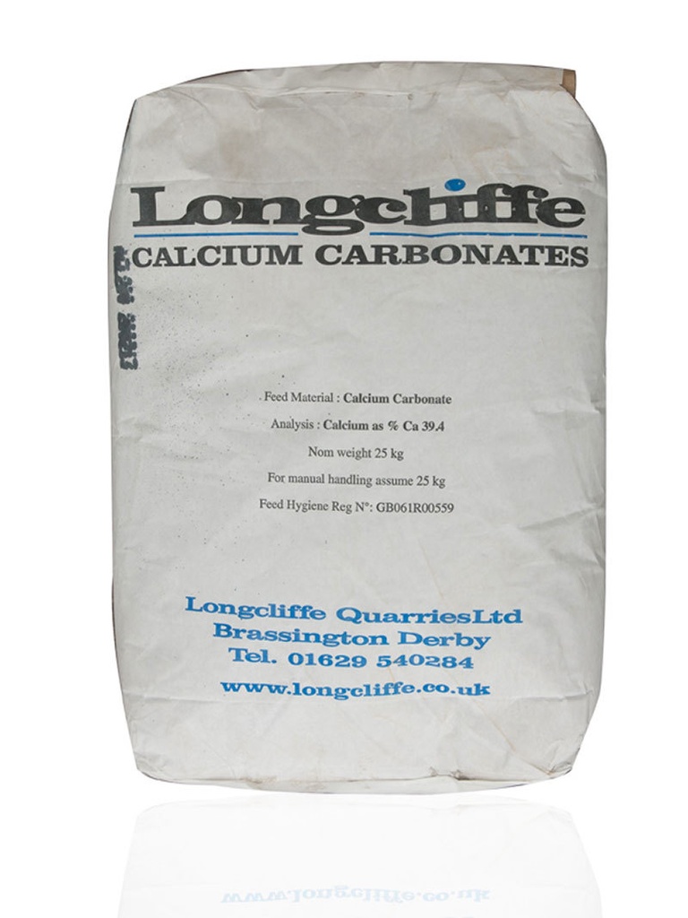 Longcliffe Limestone Calcium Carbonates Flour - Pigeons, Poultry, Reptiles