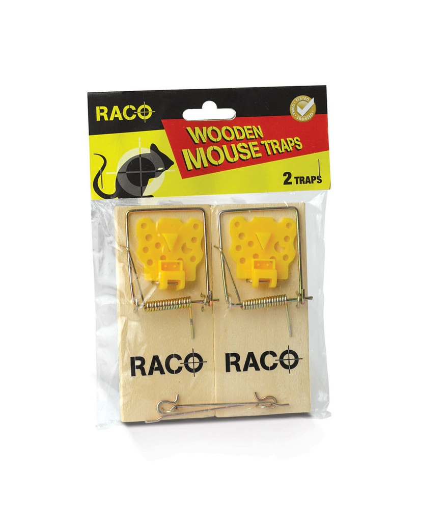 Raco Wooden Mouse Trap Pack Of Two