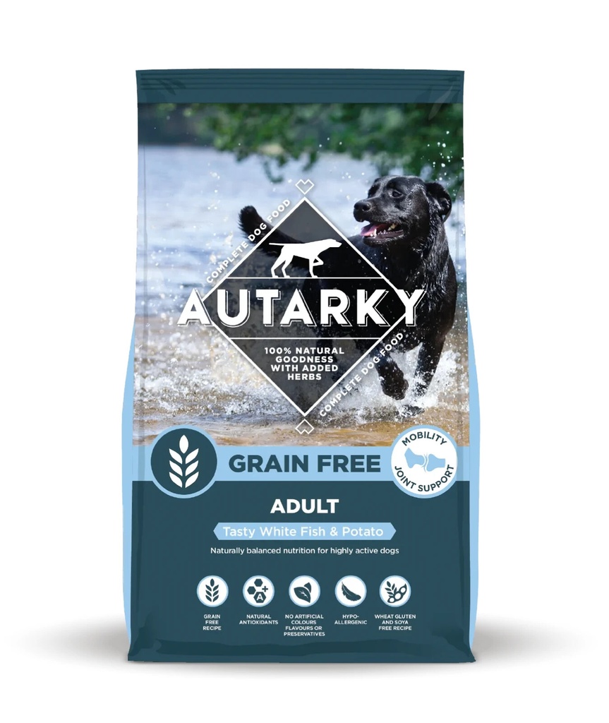 Autarky White Fish & Potato Dog Food