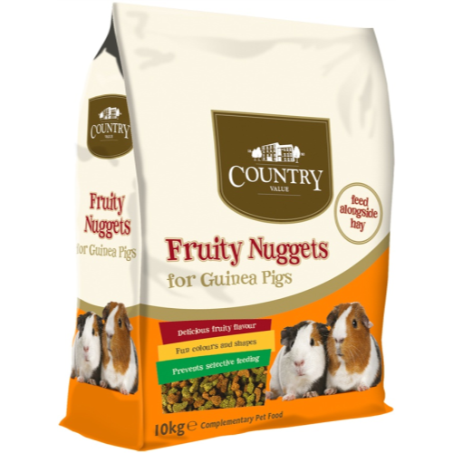 Country Value Guinea Pig Fruity Nuggets