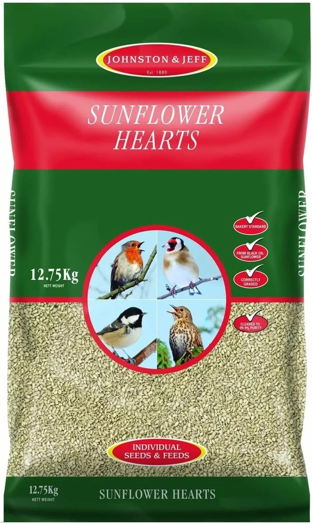 Johnston & Jeff Sunflower Hearts For Wild Birds -