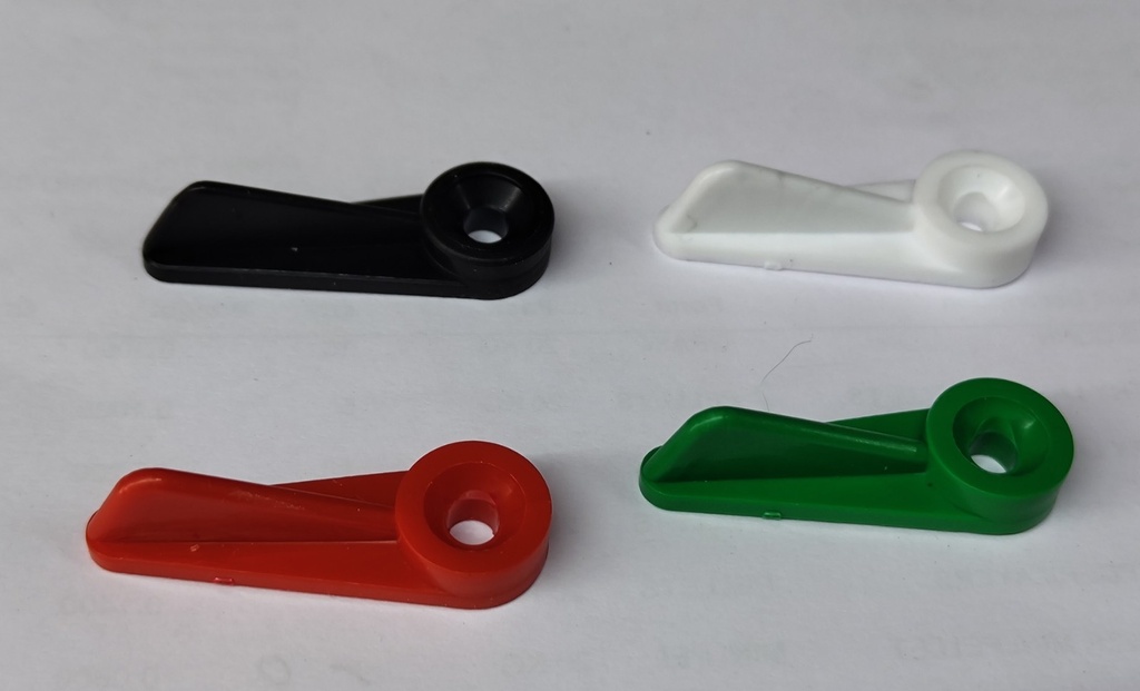 Turn Button (Plastic) For Cage Fronts X 10 Etc Plus Many Multi Purpose Use