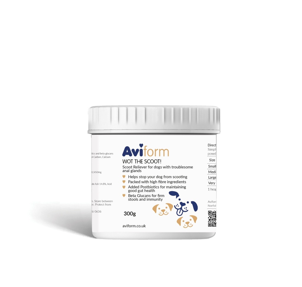 Aviform Wot The Scoot! Scoot Reliever Supplement For Dogs