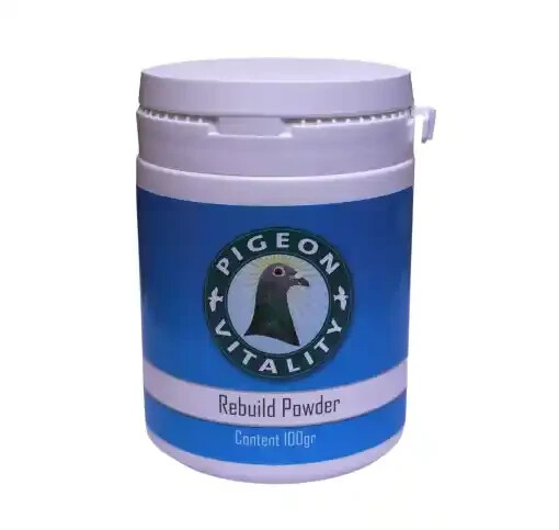 Pigeon Vitality Rebuild Powder For All Pigeons -Minimise Muscle Cell Damage