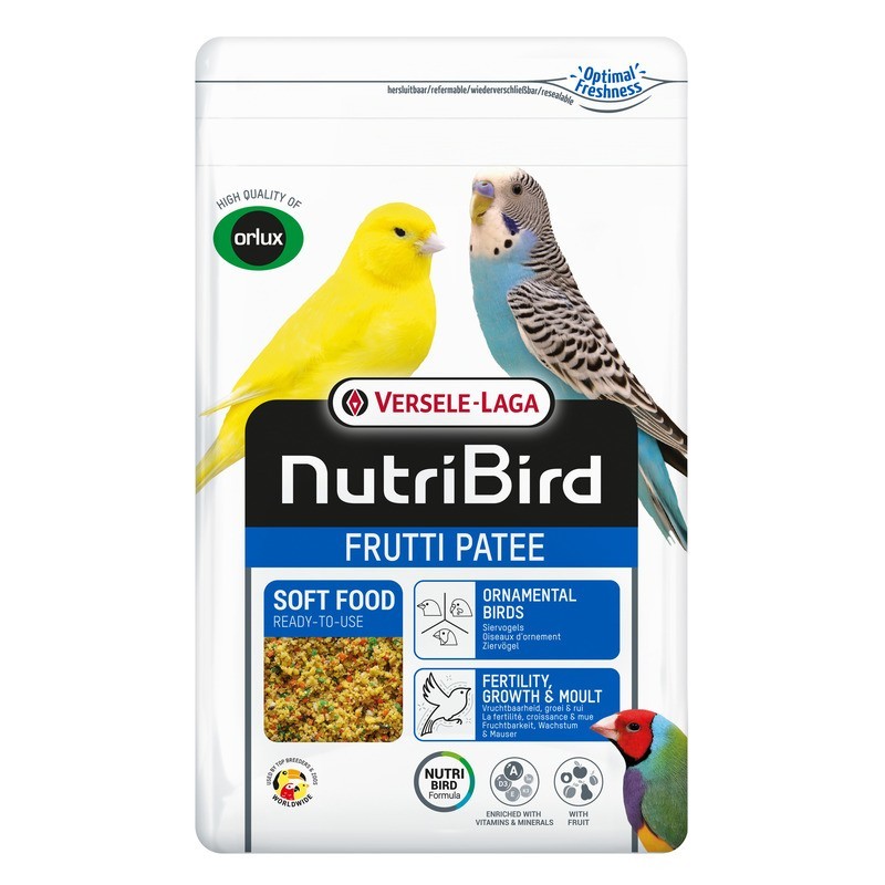 Versele Laga Orlux Frutti Patee Energy Canary Tropical Finch Parakeet