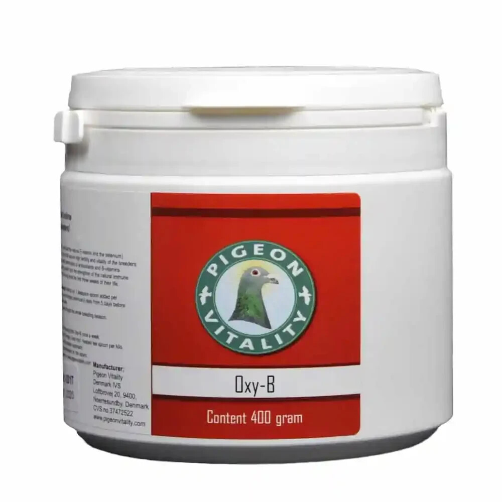 Pigeon Vitality Oxy B Powder For All Pigeons Vitamins Breeding & Racing