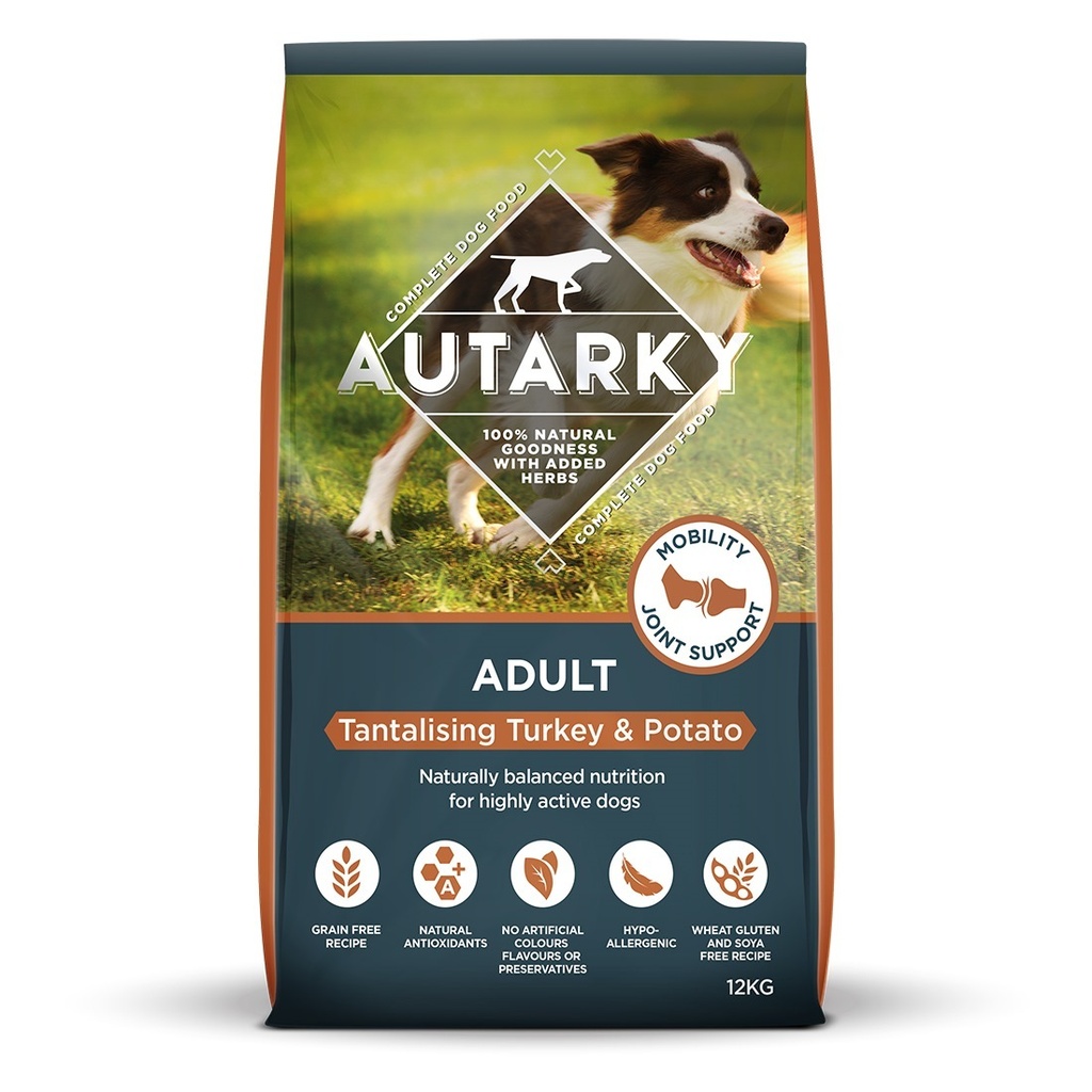 Autarky Turkey & Potato Dog Food (Hypoallergenic Recipe & Grain Free)