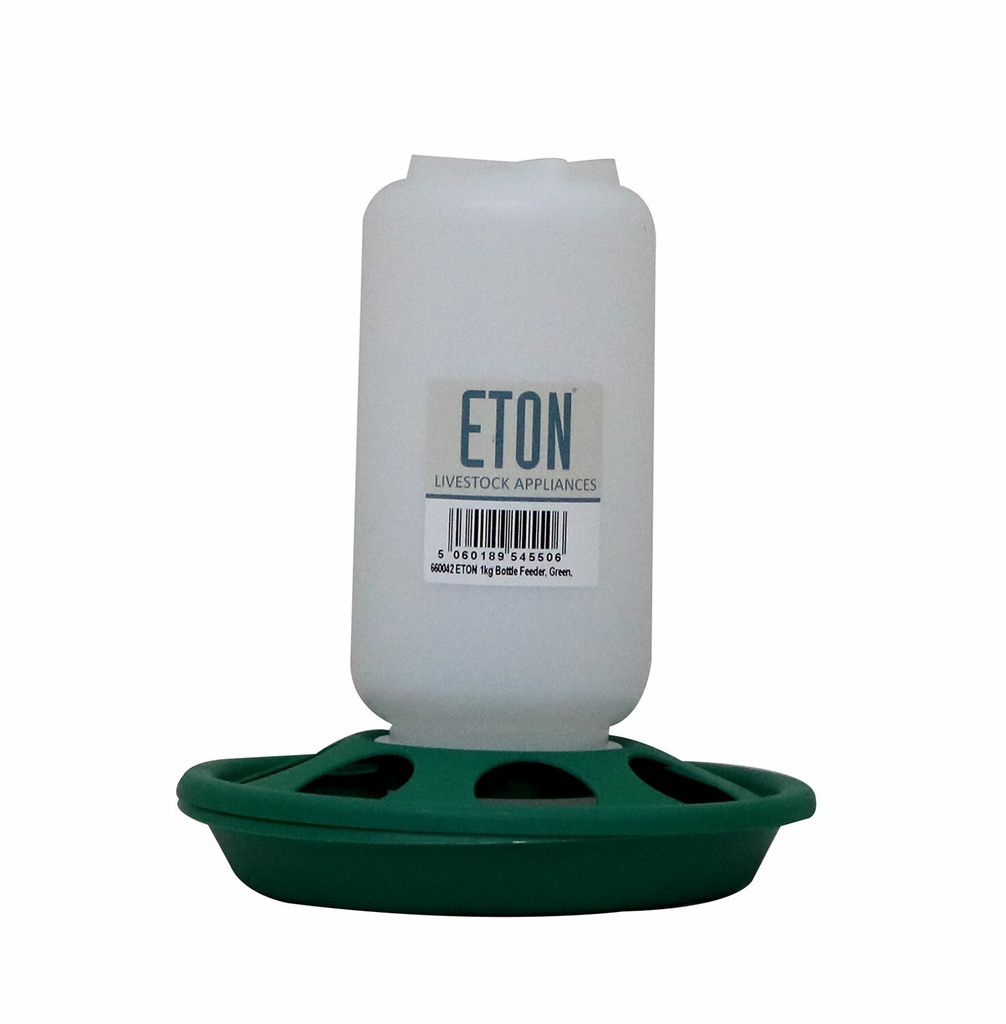 Eton Bottle Feeder For Chicks, Chickens, Poultry, ,Game Birds & Wild Birds