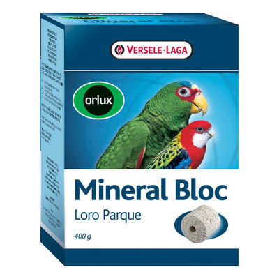Versele Laga Orlux Mineral Bloc Loro Parque (Parrots & Parakeets) 400Gx1