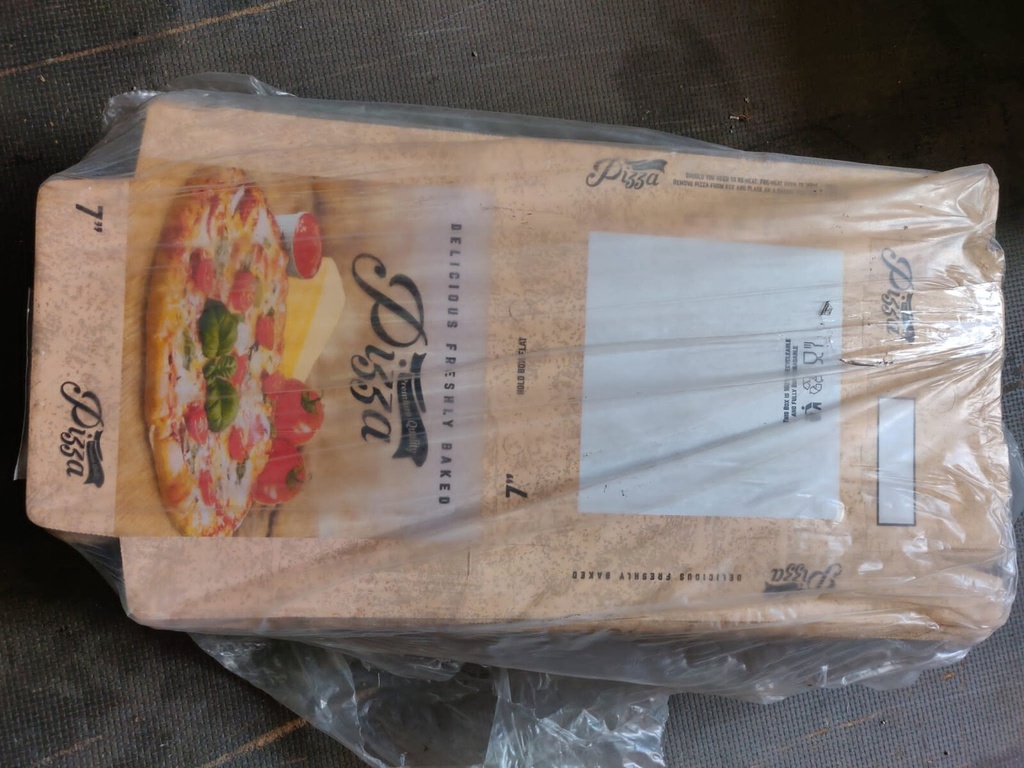 Quality Pizza Box 7" Take Away Fast Food Printed Colour Parcels