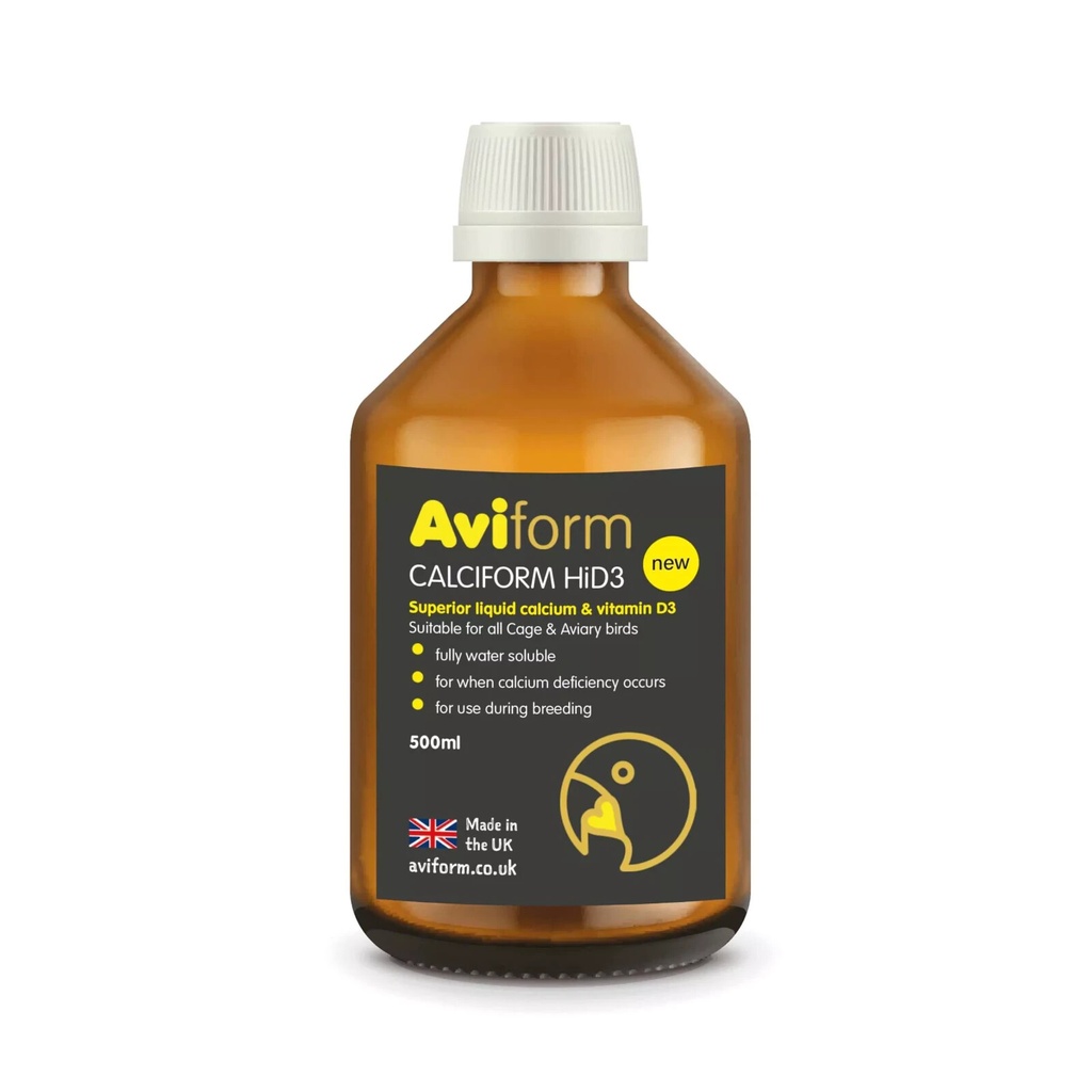 Aviform New Calciform Hid3 Liquid Calcium For Cage & Aviary Birds
