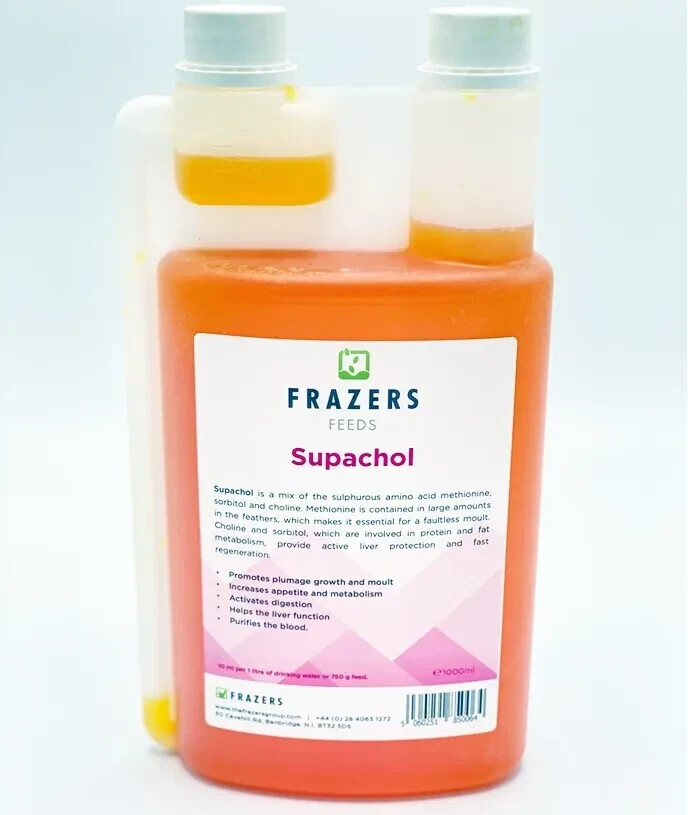Frazers Supachol /Sedochol - Pigeons, Poultry