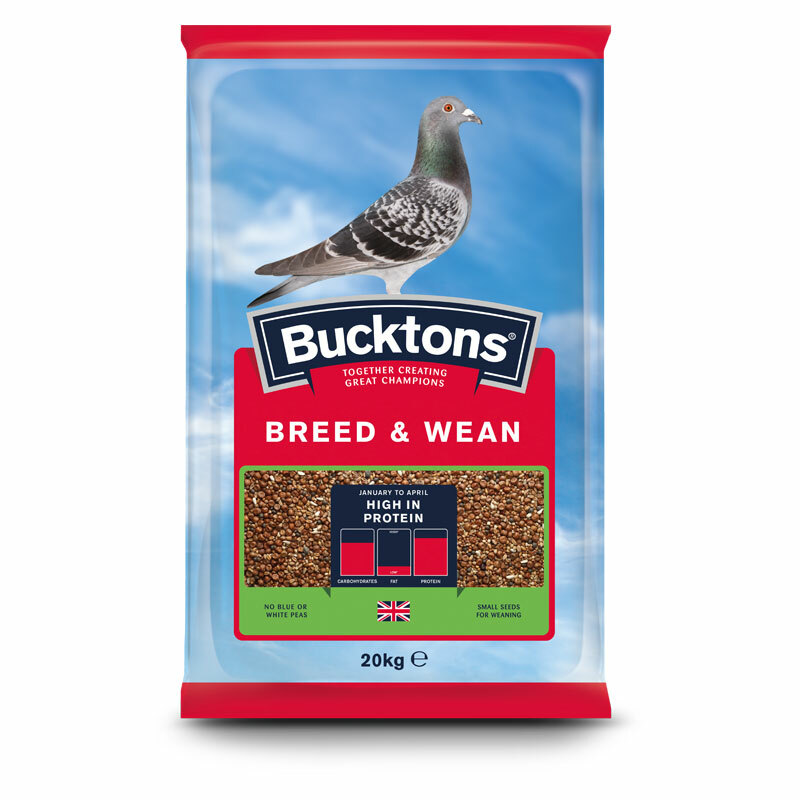 Bucktons Breed & Wean Racing Pigeons Feed