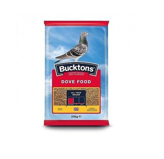 Bucktons Dove Food For Pigeons, Doves, Poultry Feed 6 Mixed Seeds