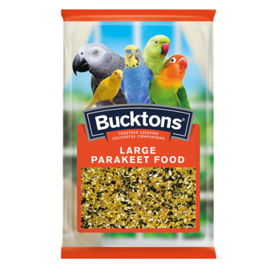 Bucktons Parakeet Feed (Lovebirds, Cocketeil, Galal, Ringnecks Etc