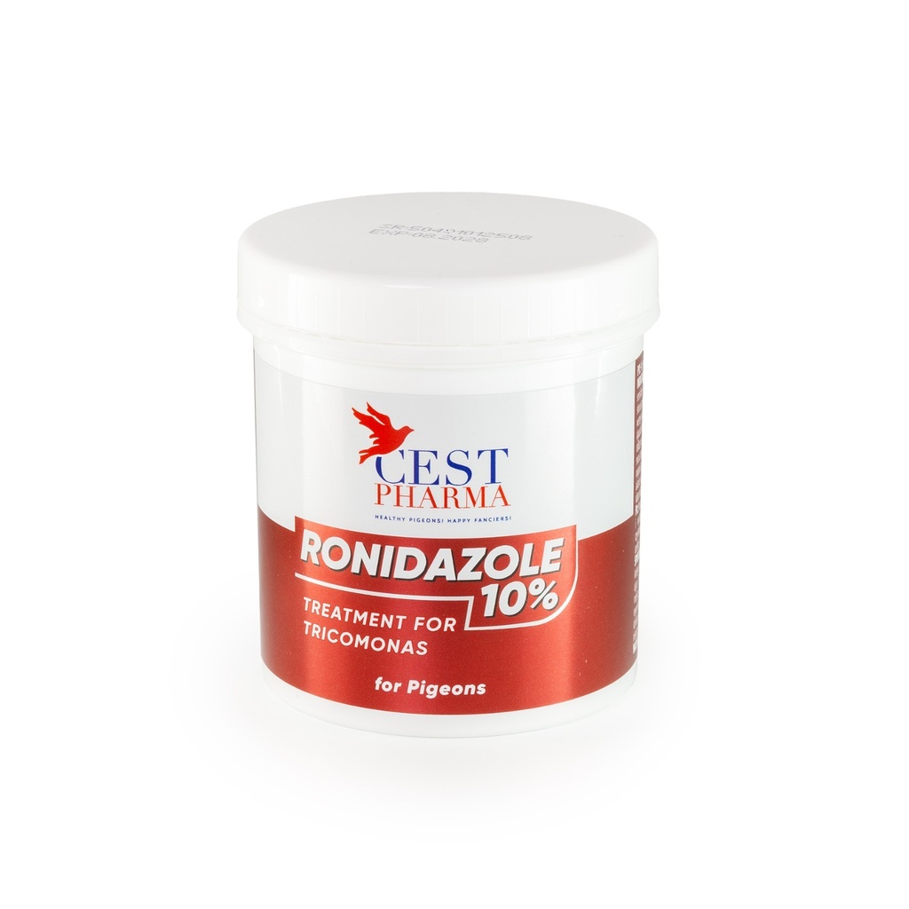 Cest Pharma Ronidazole 10% - Pigeons, Racers, Show, Tumblers Etc