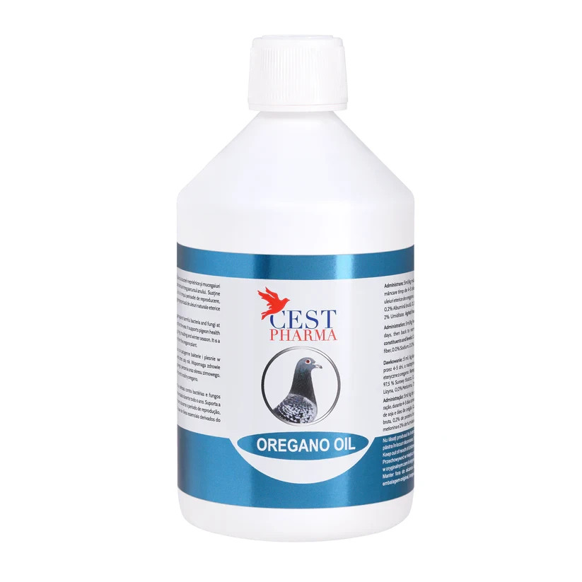 Cest Pharma Oregano Oil - Pigeons - Increases Resistance Bacteria & Molds