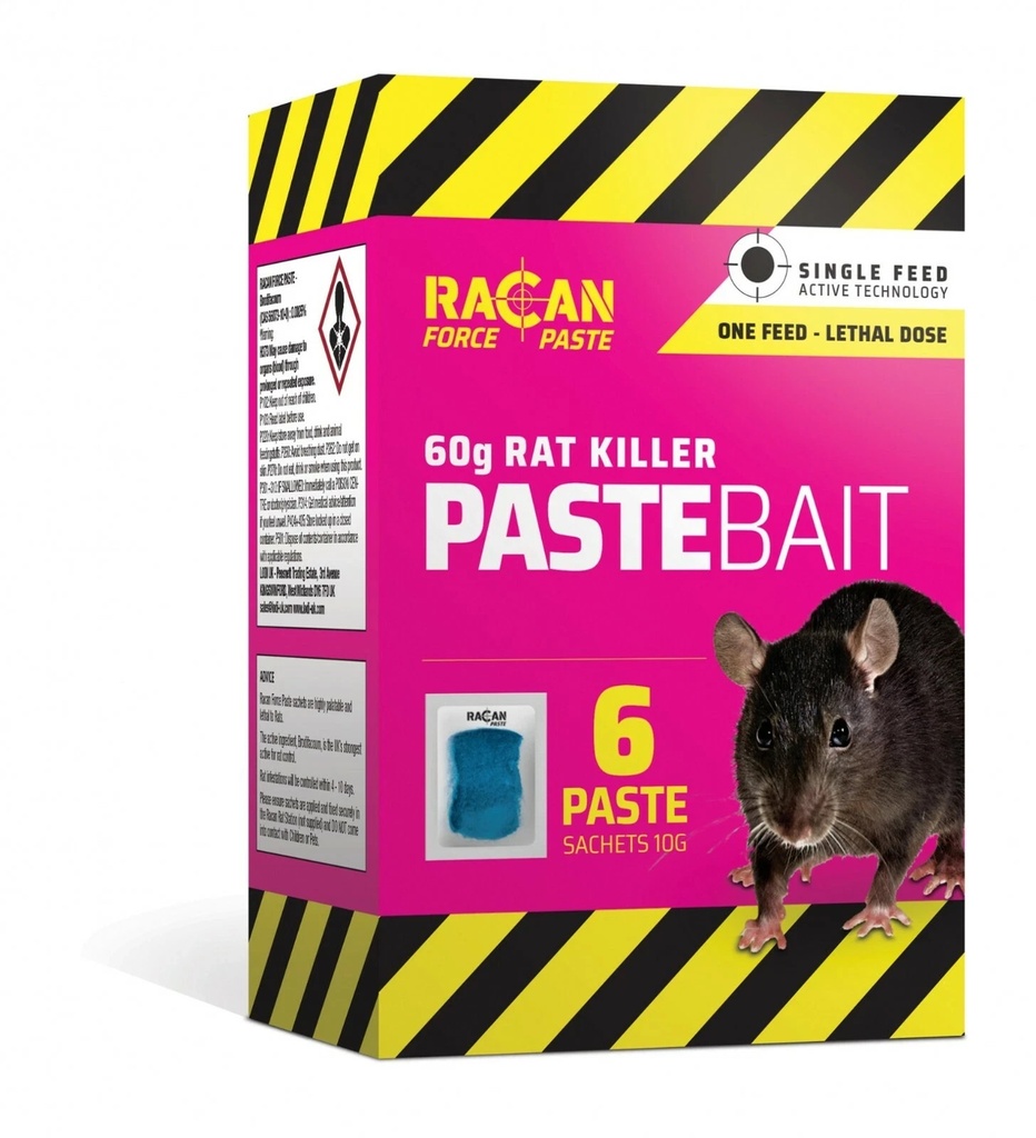 Racan Force Paste Mouse & Rat Killer Paste Bait ( ) Dated: 04.2020
