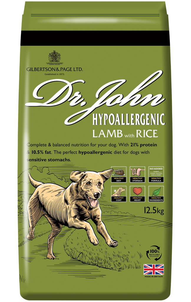 Dr. John Hypoallergenic Lamb With Rice And Vegetables