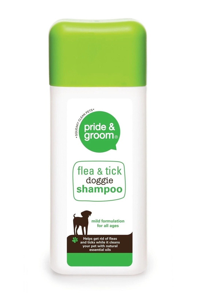 Pride & Groom Flea & Tick Dog Shampoo