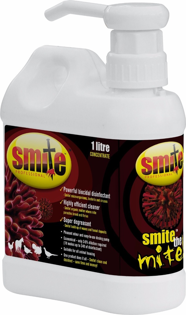 Smite Concentrate Use On Poultry, Quails, Pigeons Etc Red Mite & Lice