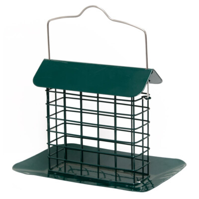 Supa Premium Suet Block / Scrap Feeder With Tray And Roof