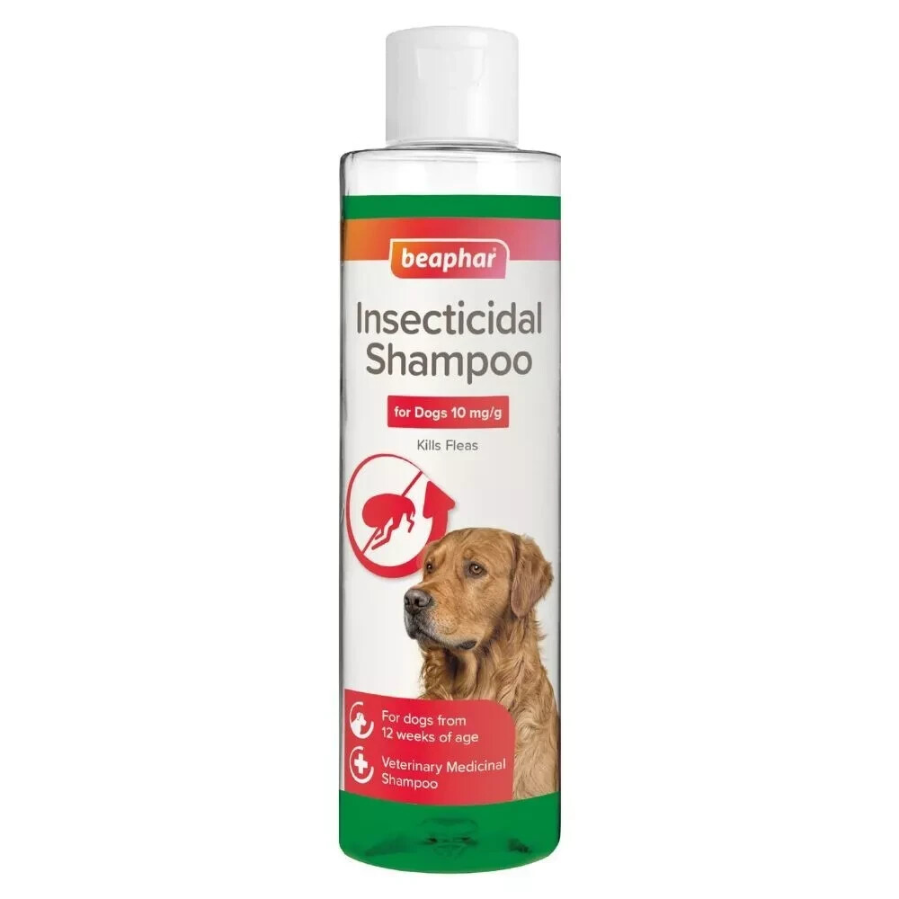Beaphar Insecticidal Flea Shampoo Dog Kills Fleas Prevents Re-Infestation