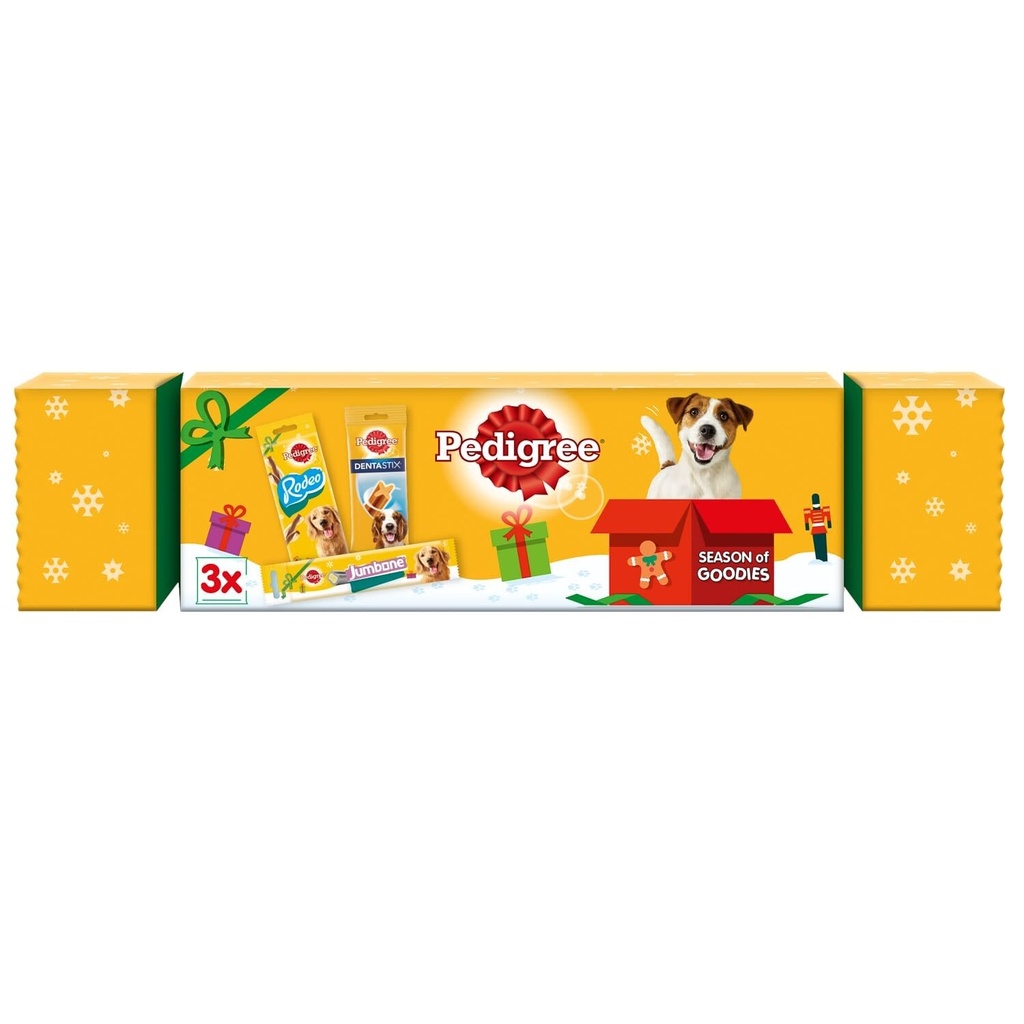 Pedigree Season Of Goodies Christmas Cracker (Dated 01.2025)
