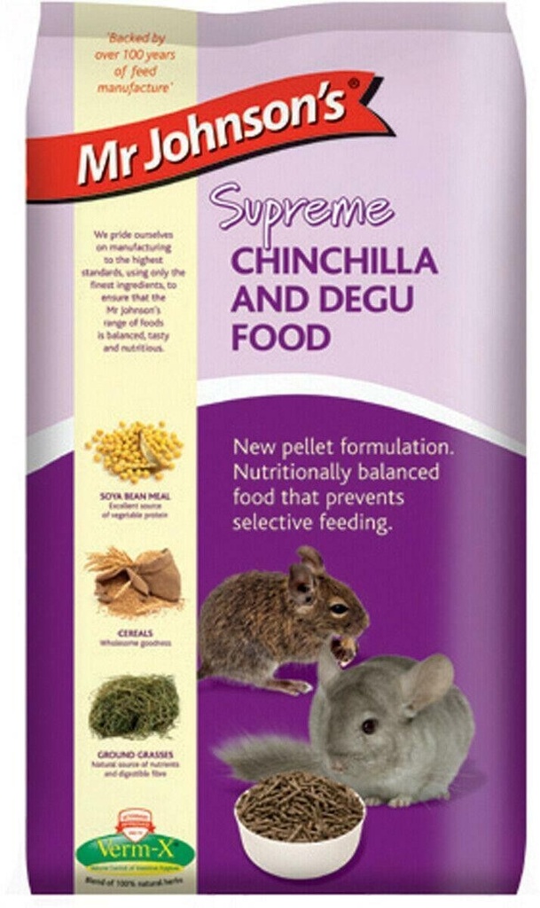 Supreme Chinchilla & Degu Food