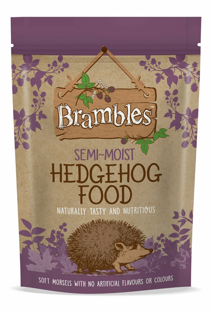 Brambles Semi Moist Hedgehog Food Pouch - Good Healthy Wet Wildlife Food