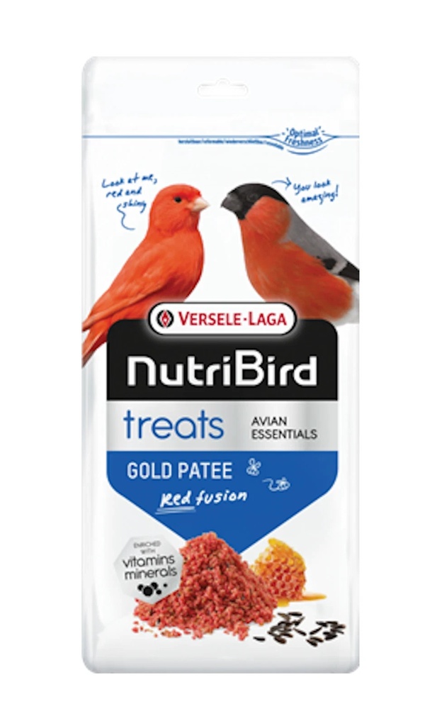 Versele Laga Nutribird Gold Patee Red Factor Egg Food Canaries Growth