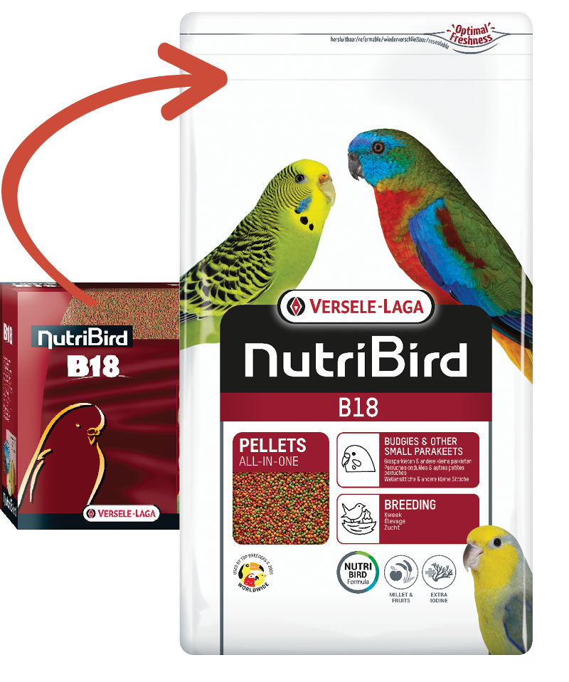 Versele Laga Nutribird B18 (Resealable Bag)