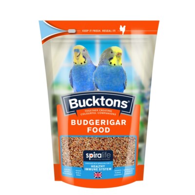 Bucktons Budgerigar Food With Spiralife