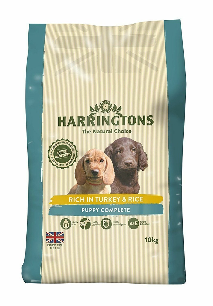 Harringtons Complete Dry Puppy Food Turkey & Rice