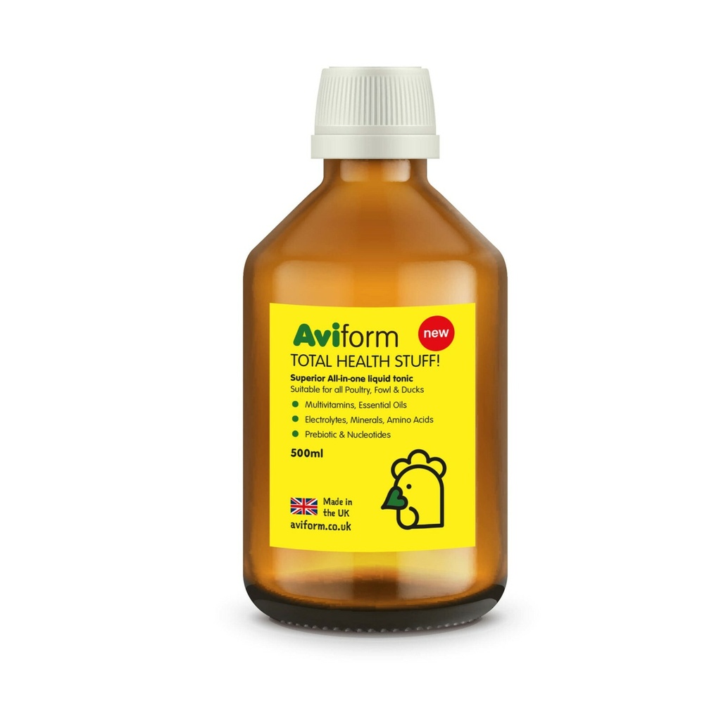 Aviform Total Health Stuff! All-In-One Poultry Bird Tonic + Pump