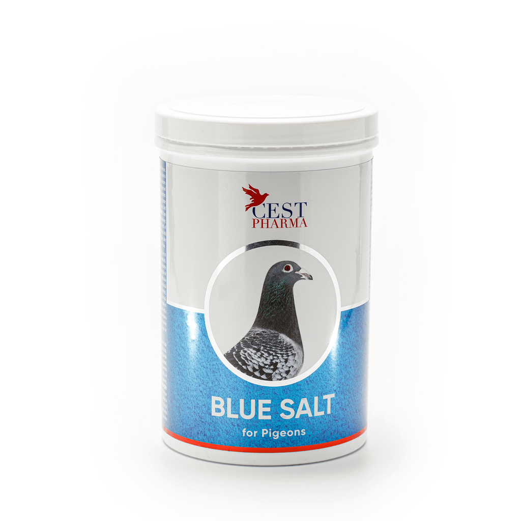 Cest Pharma Blue Salt - Pigeons, Racers, Show, High-Quality Bath Salt