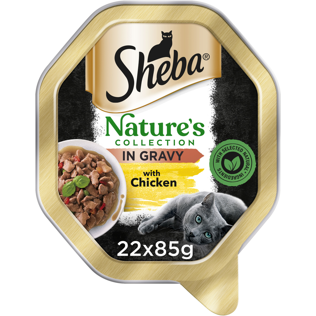 Sheba Nature' Collection (Chicken With Red Pepper In Gravy) Grain Free