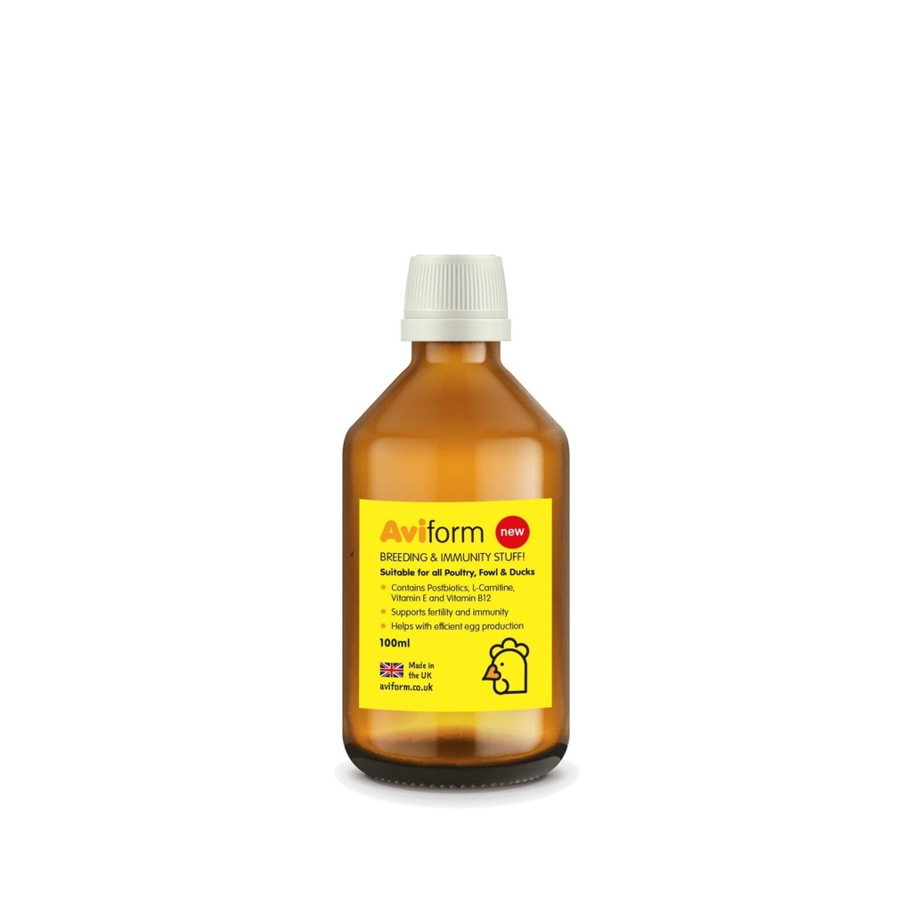 New Aviform Breeding & Immunity Stuff! Supplement For Poultry With Pump