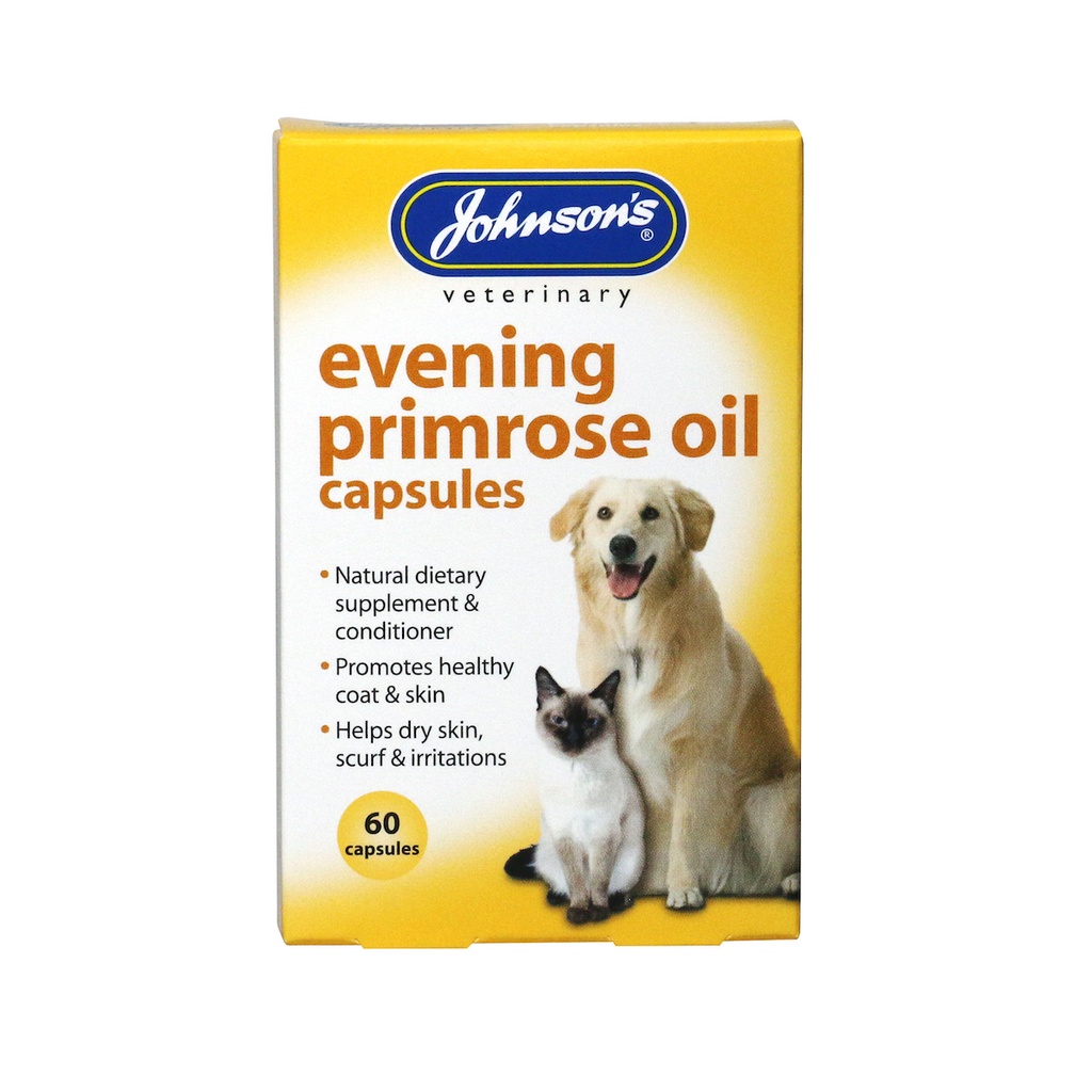 Johnson's Veterinary - Evening Primrose Oil Capsules