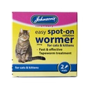 Johnson's Veterinary - Easy Spot-On Wormer for Cats & Kittens