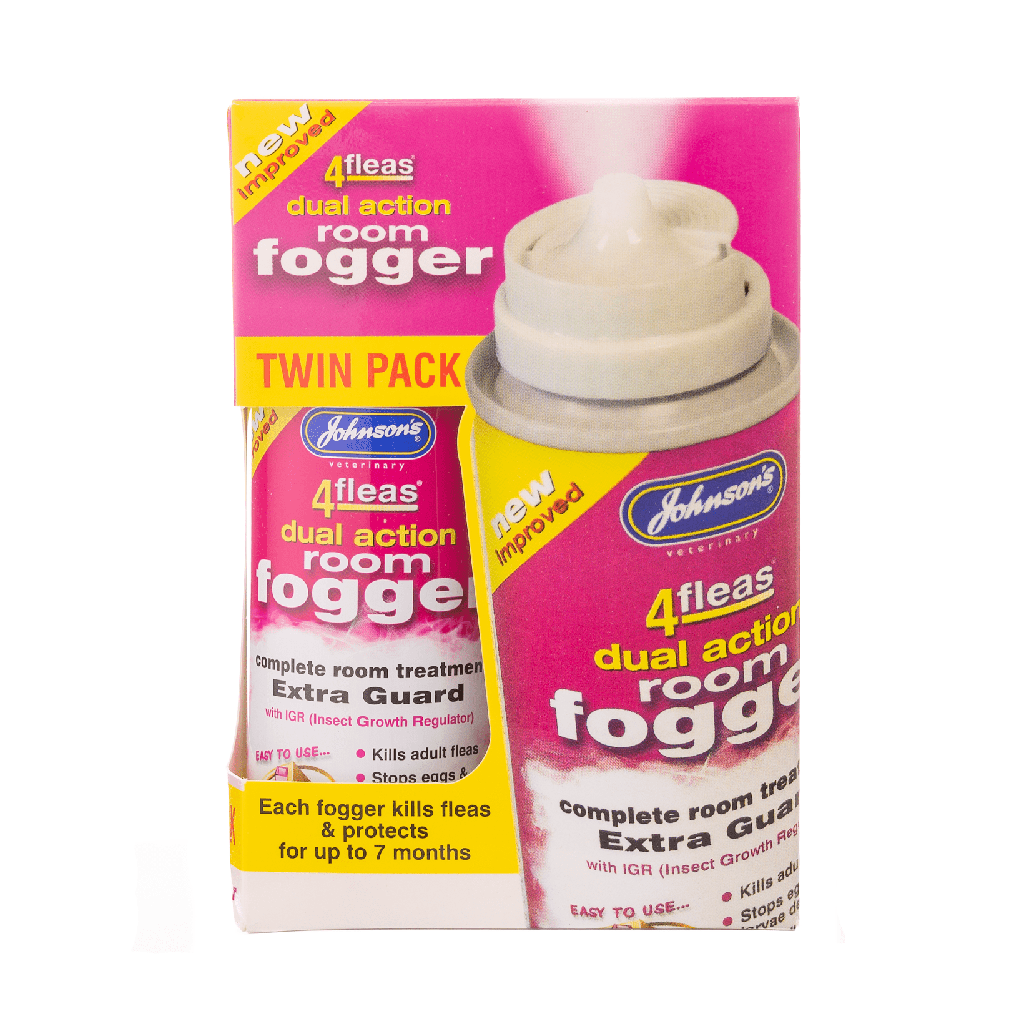 Johnson's Veterinary - 4fleas Room Fogger – Twin Pack