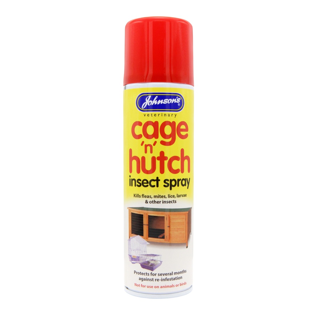 Johnson's Veterinary - Cage ‘n’ Hutch Insect Spray