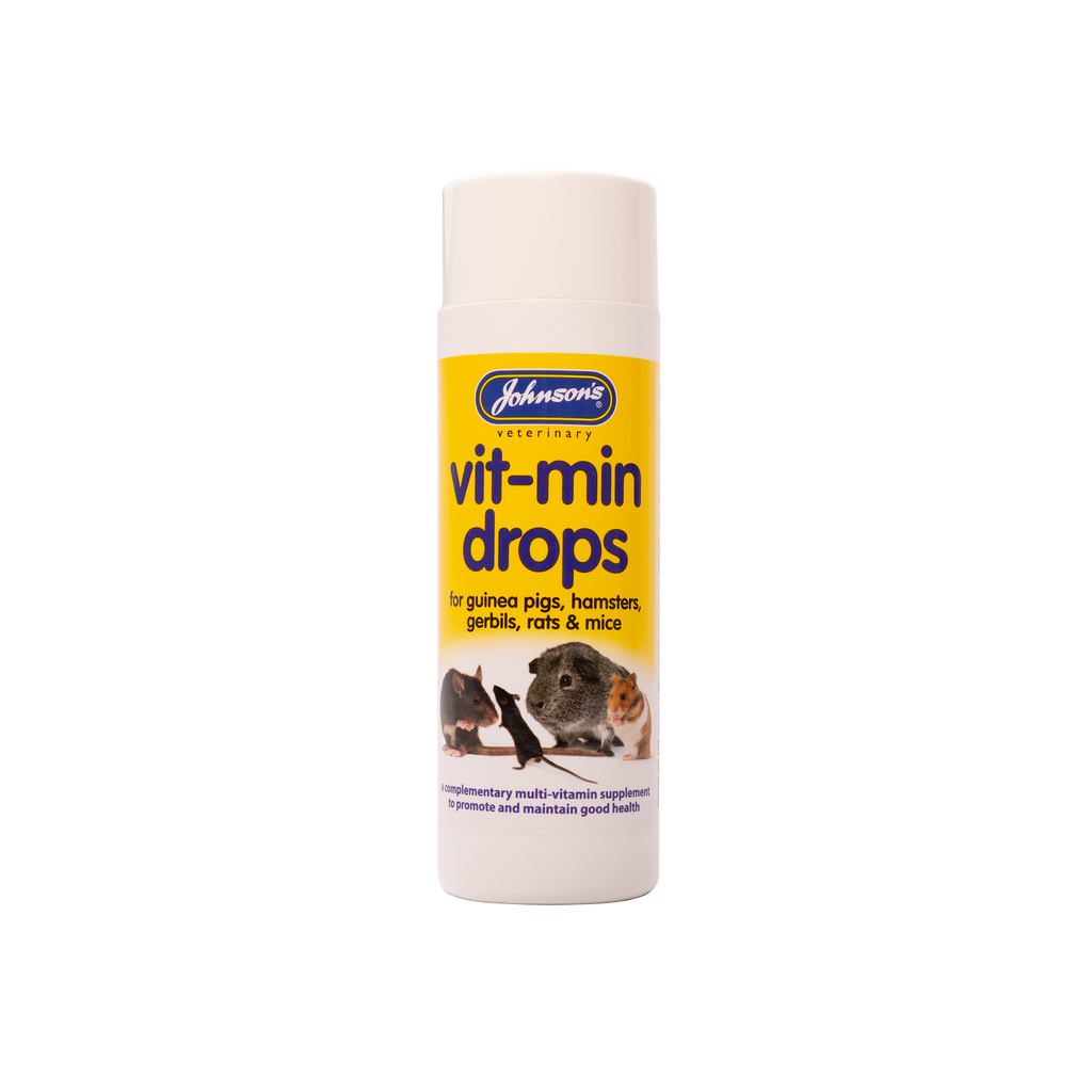 Johnson's Veterinary - Hamster & Guinea Pig Vit-Min Drops