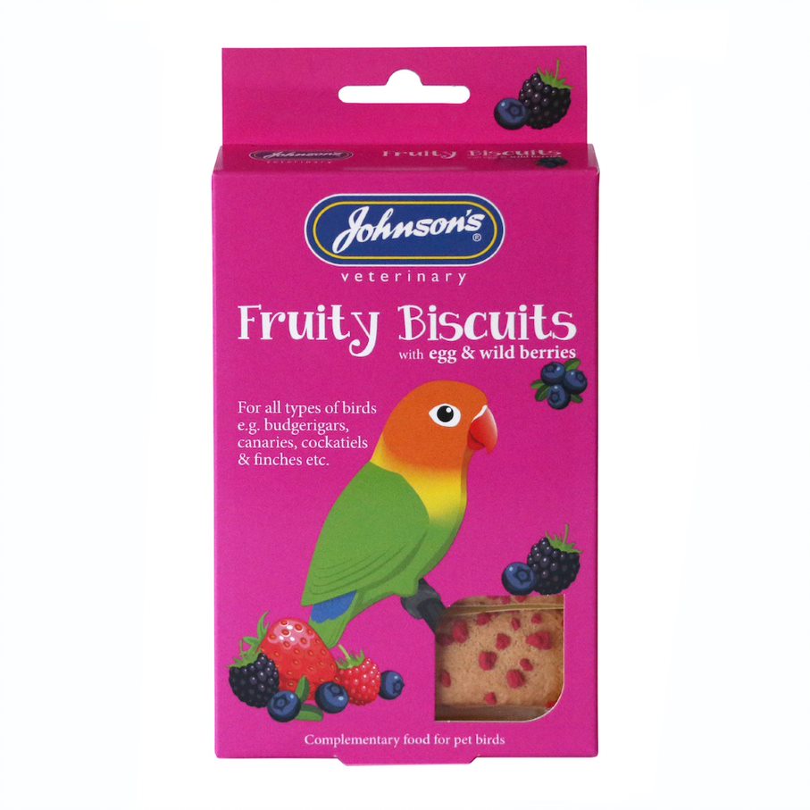 Johnson's Veterinary - Fruity Biscuits for Pet Birds