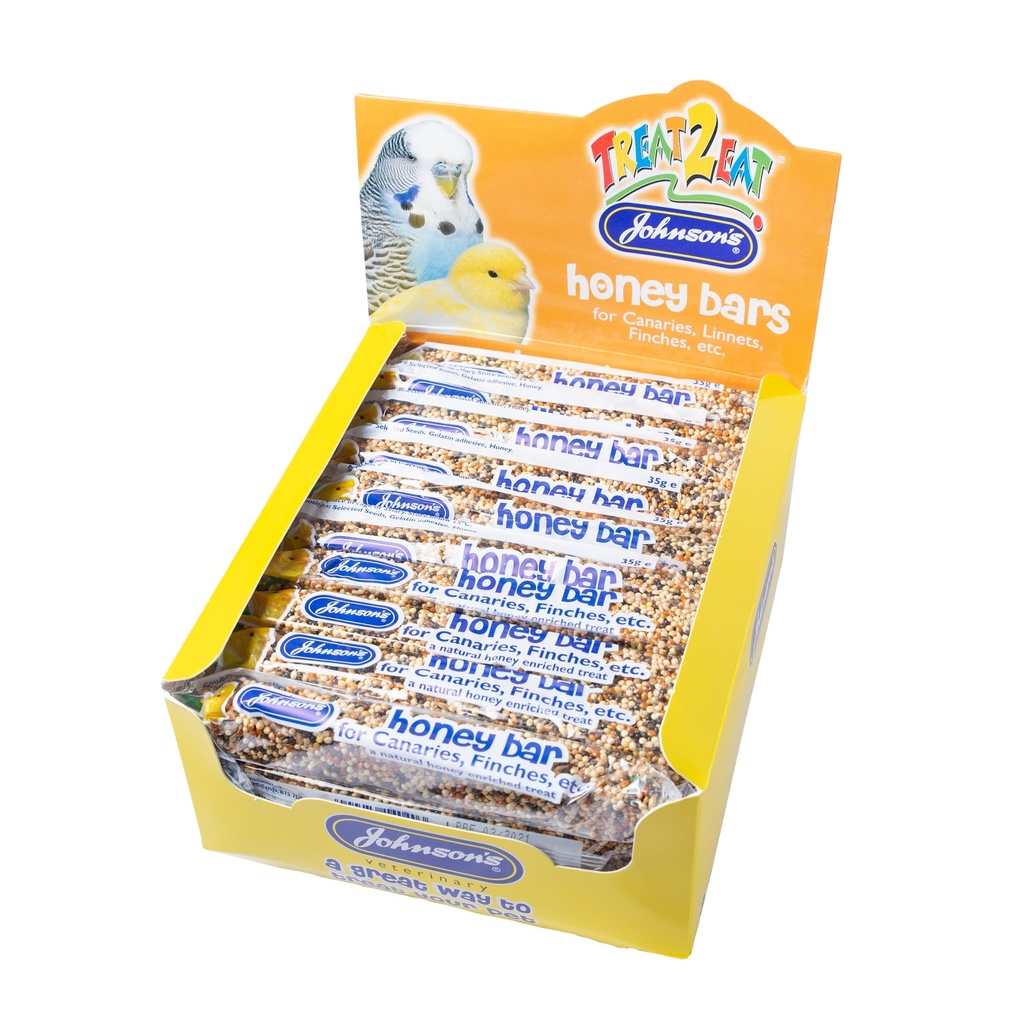 Johnson's Veterinary - Canary Honey Bars