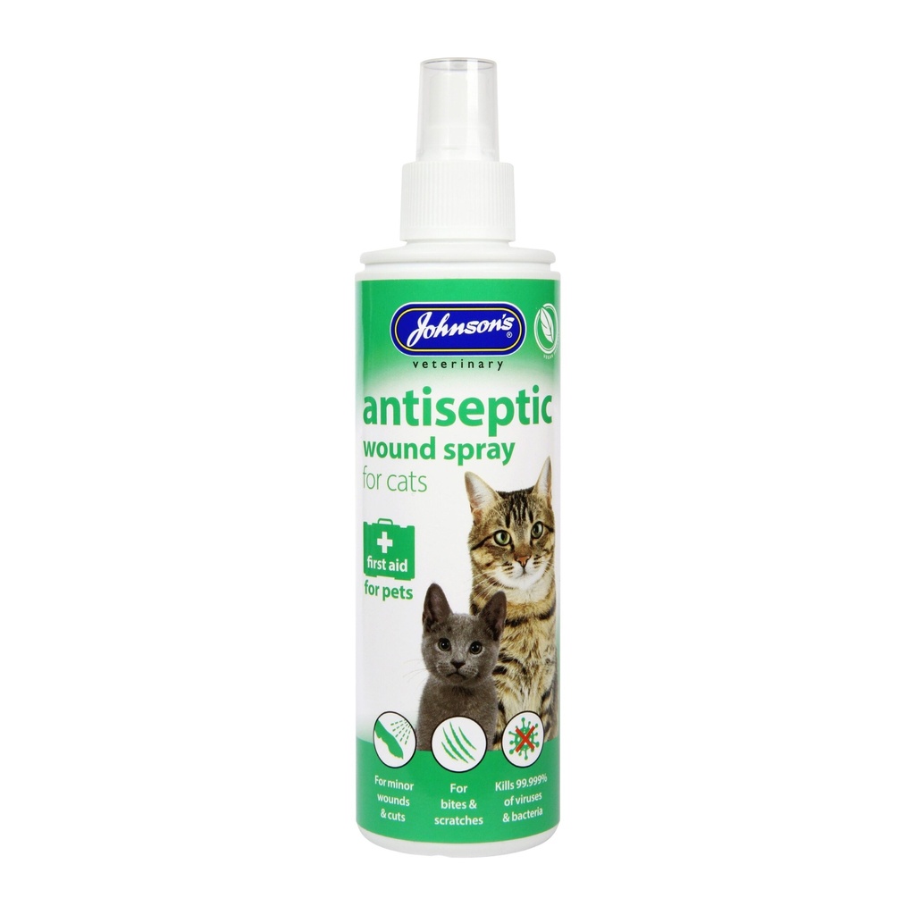 Johnson's Veterinary - Antiseptic Wound Spray for Cats