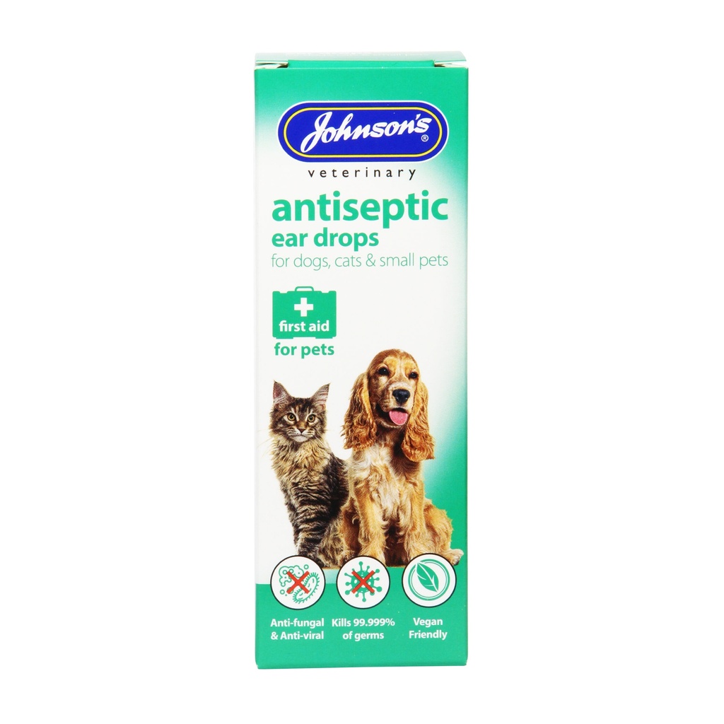 Johnson's Veterinary - Antiseptic Ear Drops